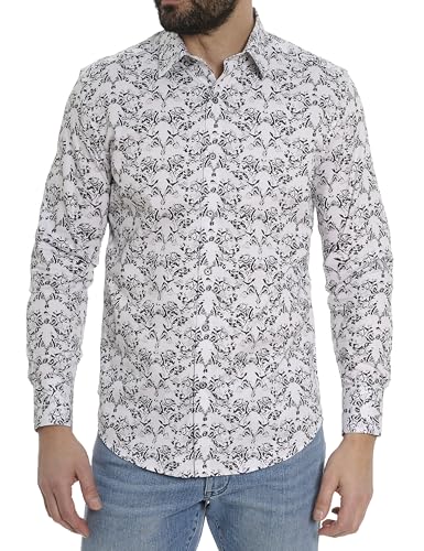 Amazon.com: Robert Graham Men's Criswell Long-Sleeve Woven Button
